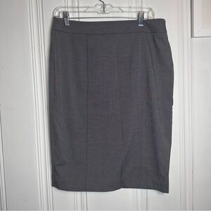 Ann Taylor Pencil Skirt Grey NWT 10